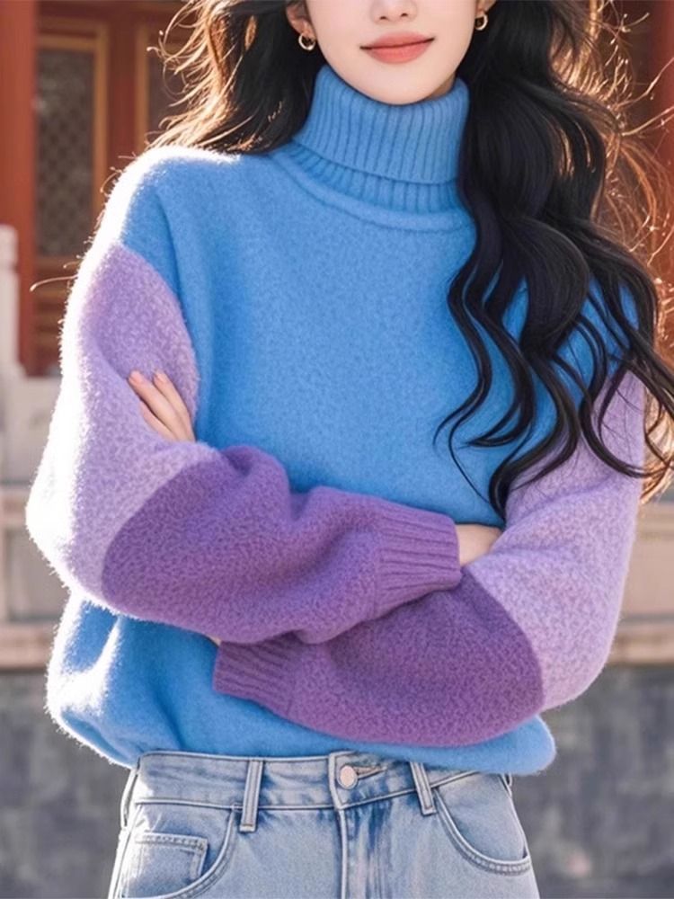 Stylish Contrasting Colors Spl - Winter Clothing Colors reseña y precio