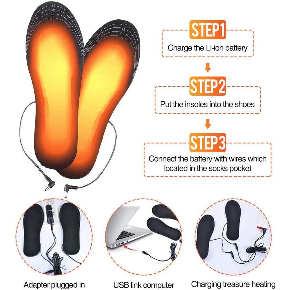 USB Rechargeable Heated Insole - Heated Insole Rechargeable reseña y precio