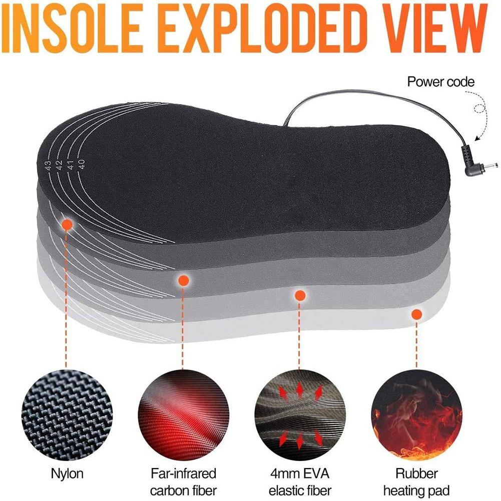 USB Rechargeable Heated Insole - Heated Insole Rechargeable reseña y precio