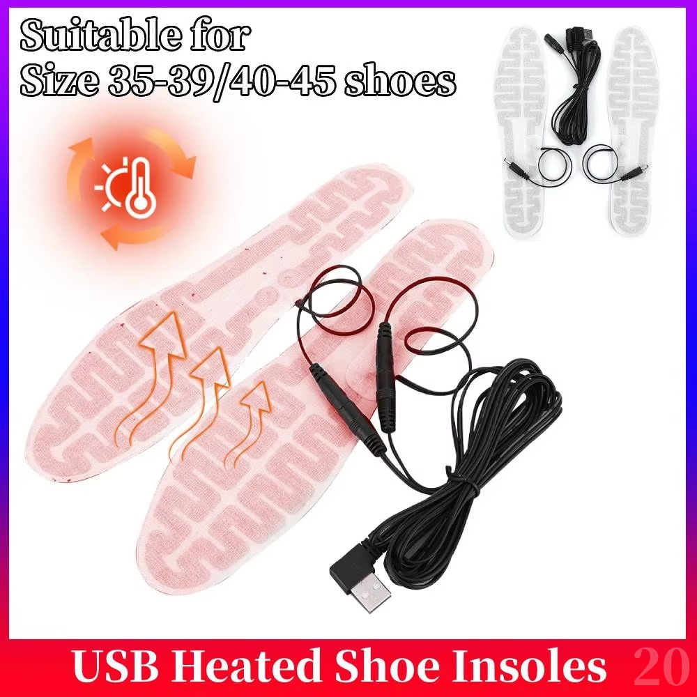 USB Heated Shoe Insoles Foot W - Heated Insole Rechargeable reseña y precio