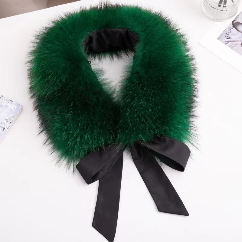 Natural Raccoon Fur Collar War - Winter Clothing Outdoor reseña y precio