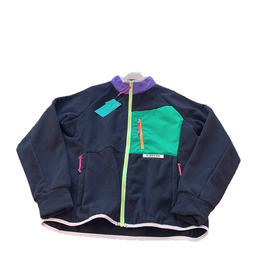 Fleece Jacket Woman Autumn Win - Winter Clothing Colors reseña y precio