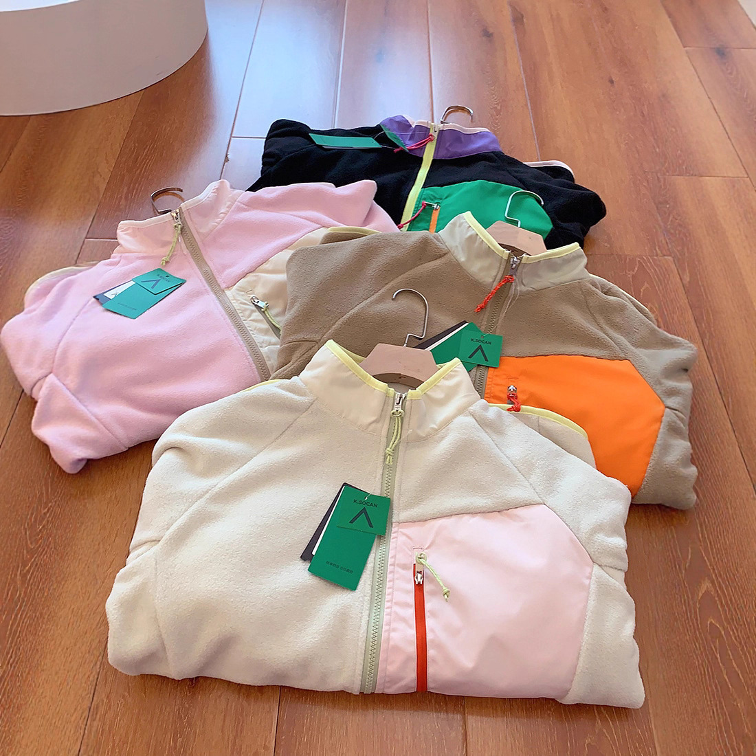 Fleece Jacket Woman Autumn Win - Winter Clothing Colors reseña y precio