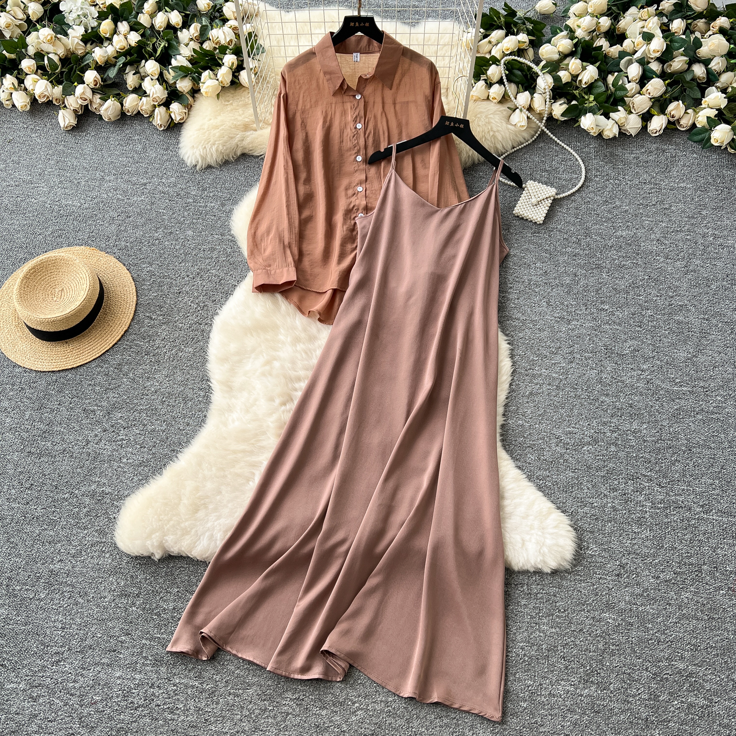 Sexy Single Breasted loose  El - Winter Clothing Korea reseña y precio