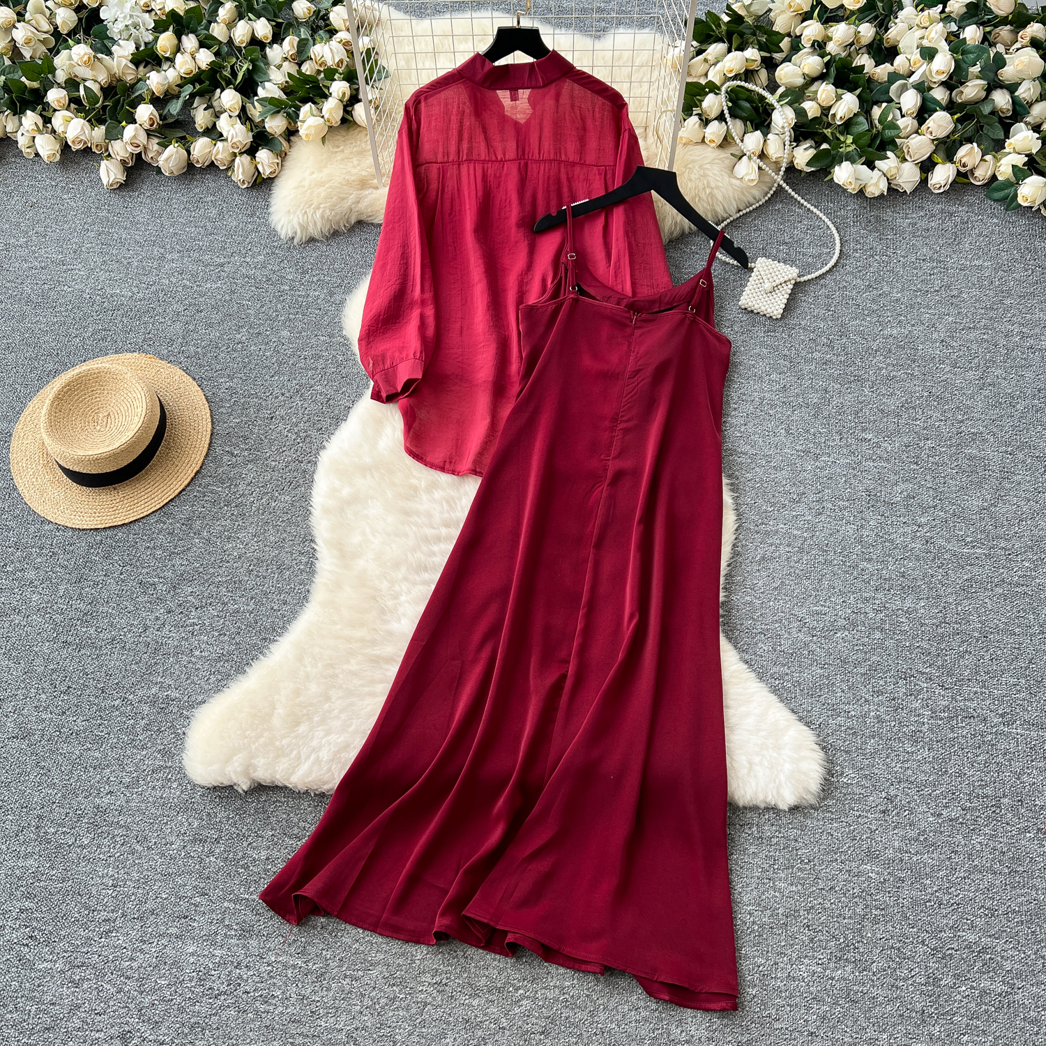 Sexy Single Breasted loose  El - Winter Clothing Korea reseña y precio