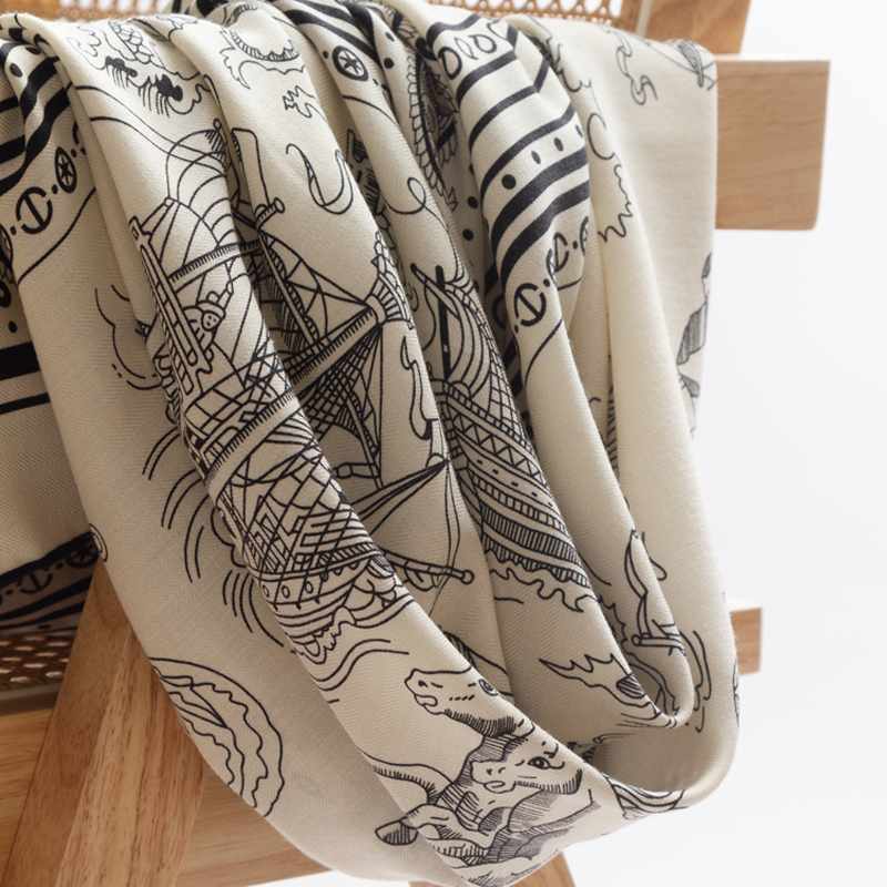 Wool Silk Scarf Women Large Sc - Winter Clothing Accessories reseña y precio