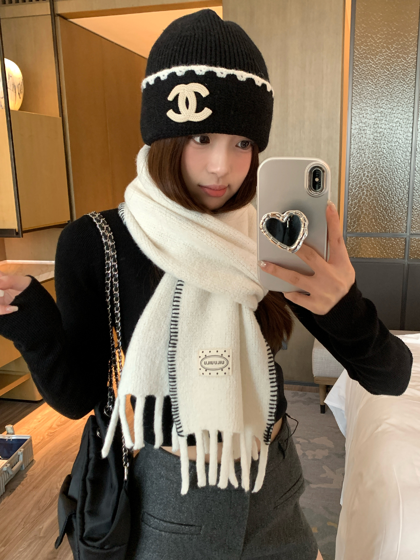 Woolen Korean Style Edge-Locke - Winter Clothing Korea reseña y precio