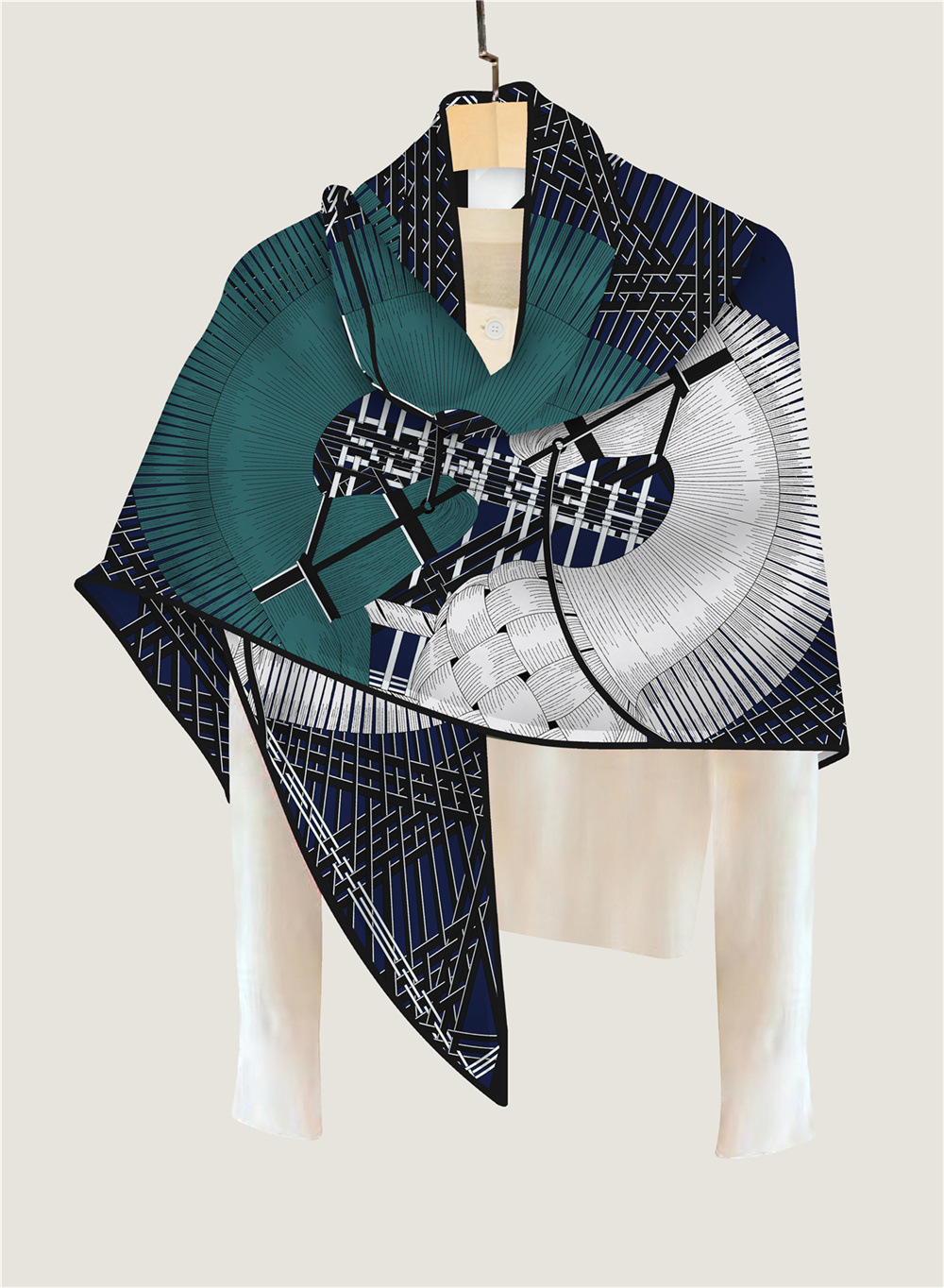 Triangle Shawls Winter Warm Sc - Winter Clothing Accessories reseña y precio